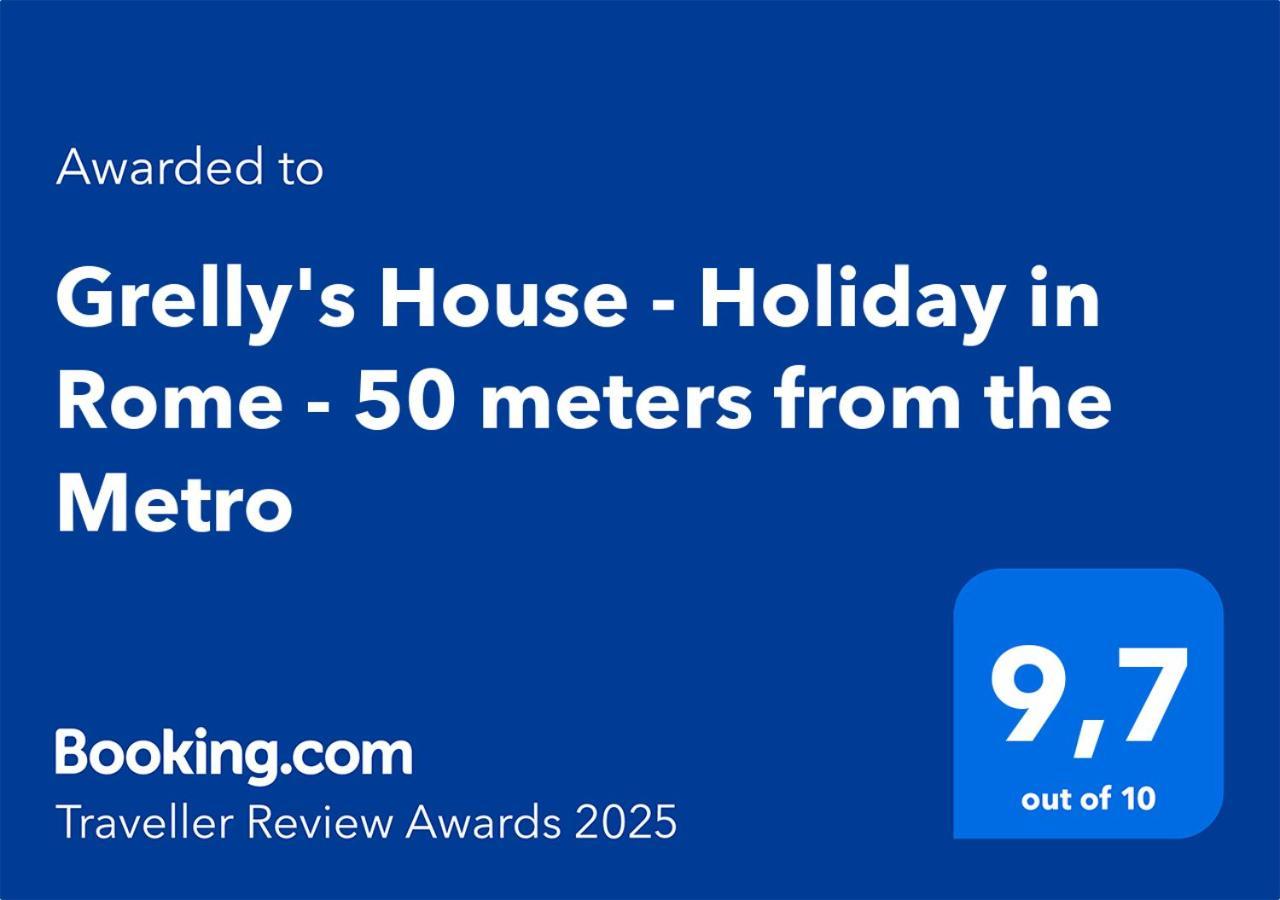 Grelly'S House - Holiday In Rome - 50 Meters From The Metro Екстер'єр фото